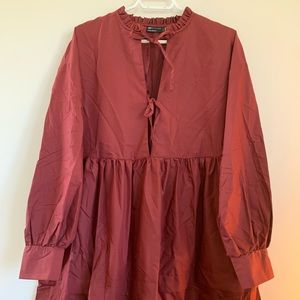 ASOS design poplin dress